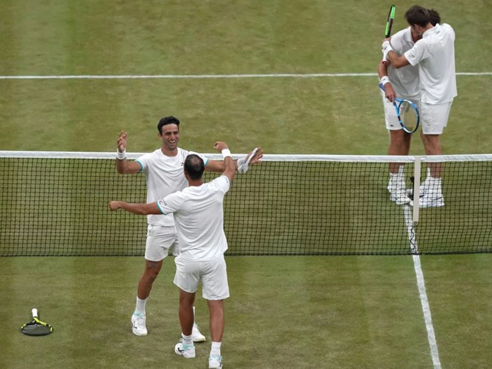 Repasa las mejores postales del histórico título de Cabal y Farah en Wimbledon