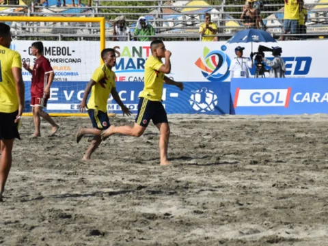 Resumen de la segunda jornada en la CONMEBOL Liga Sudamericana de Fútbol Playa