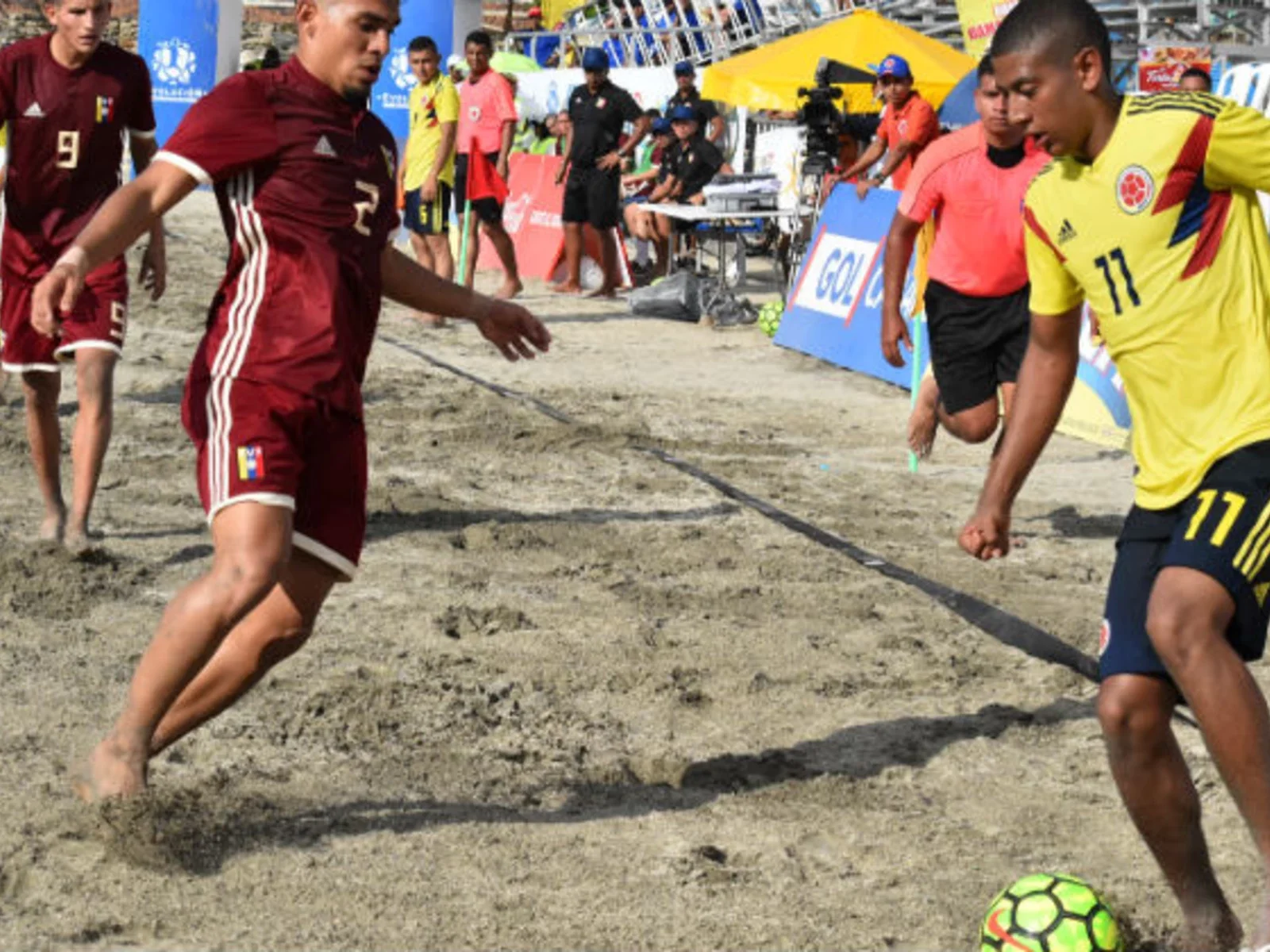 Resumen de la segunda jornada en la CONMEBOL Liga Sudamericana de Fútbol Playa