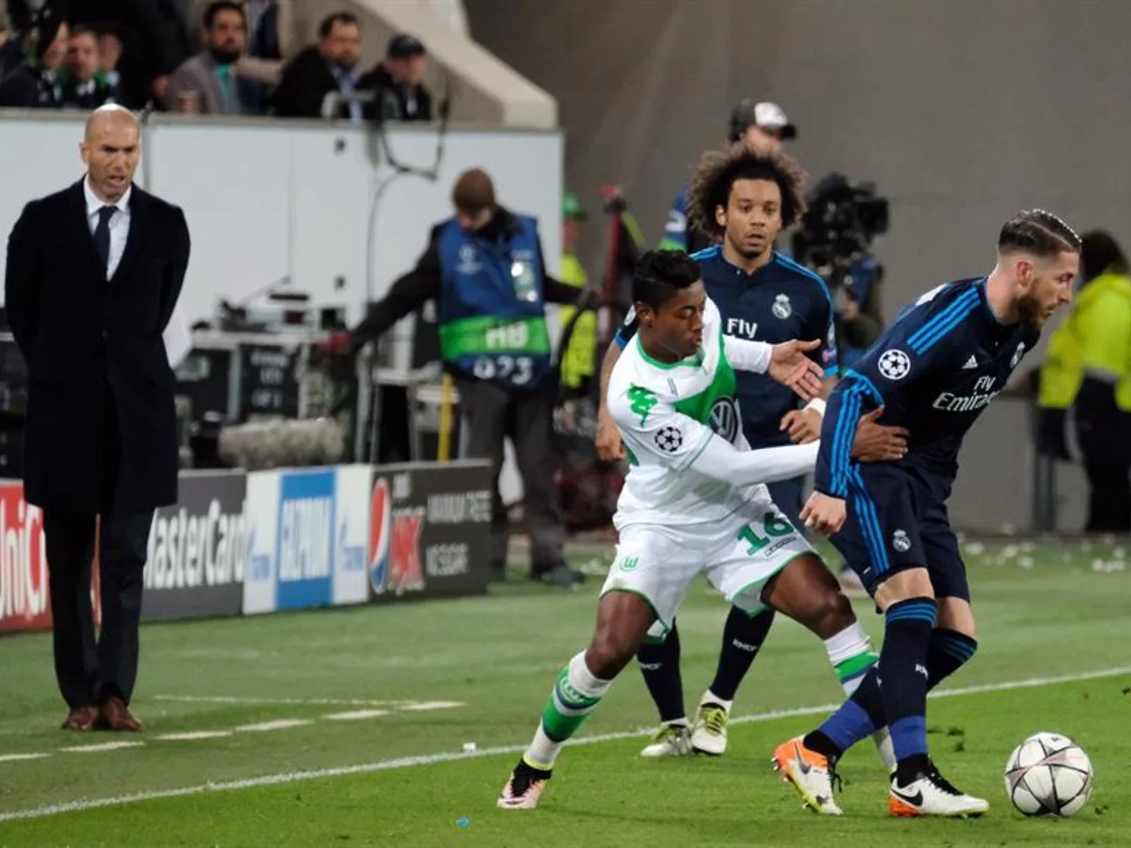 Revisa aquí las mejores imágenes del triunfo de Wolfsburgo frente a Real Madrid