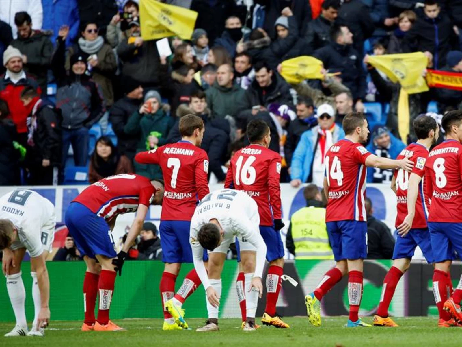 Revisa aquí las mejores imágenes que dejó el triunfo de Atl. Madrid en el derby madrileño