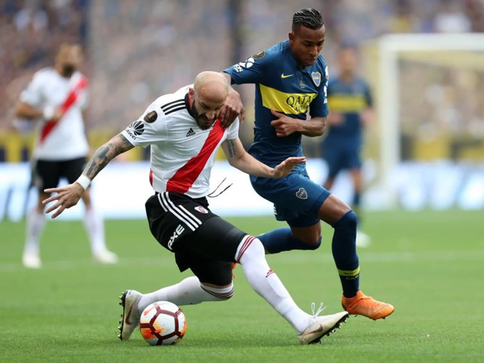 Revisa aquí las mejores postales del empate entre Boca y River en La Bombonera