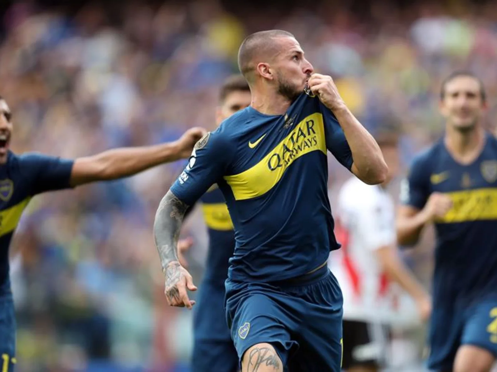 Revisa aquí las mejores postales del empate entre Boca y River en La Bombonera