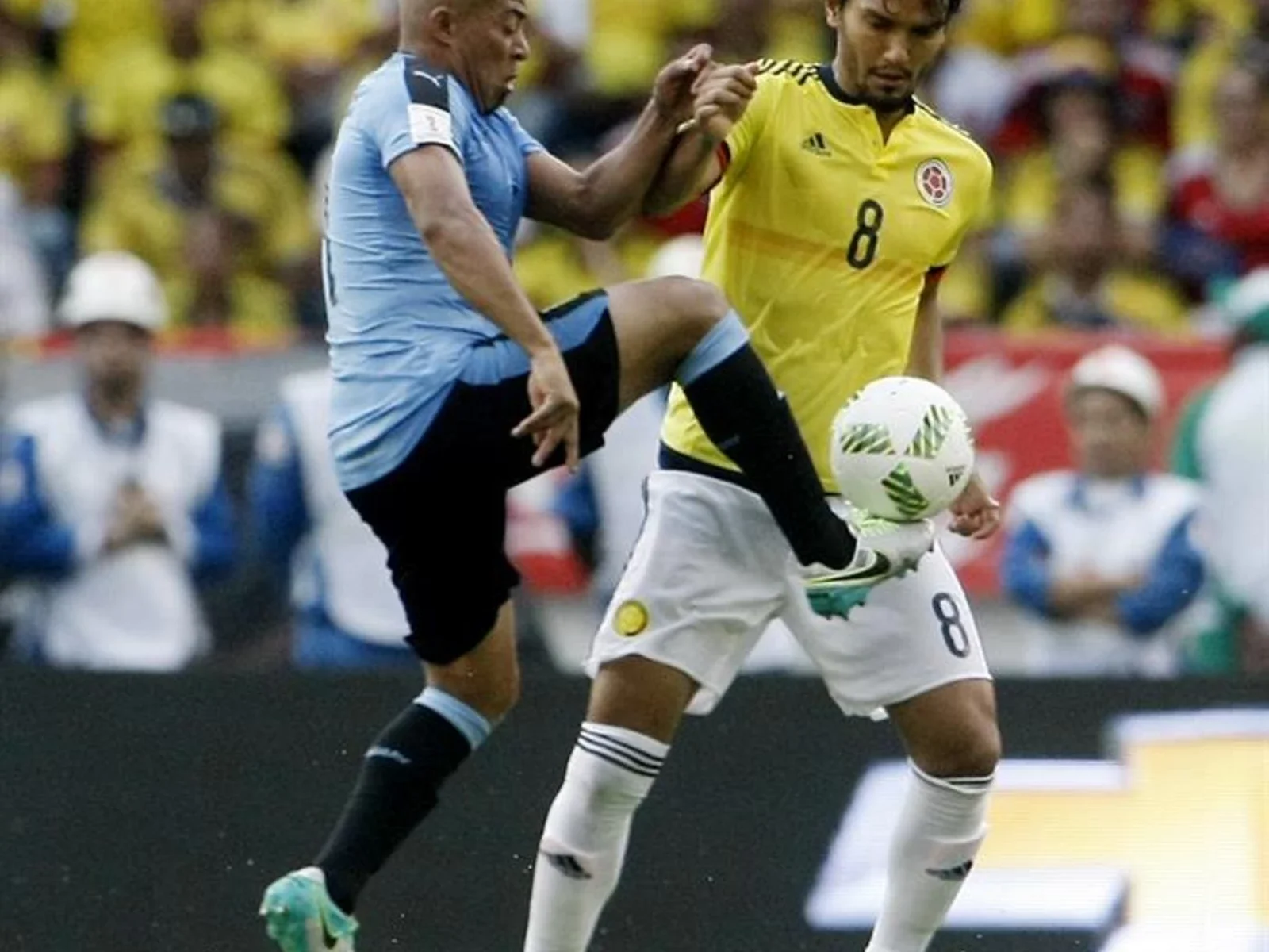 Revisa aquí las mejores postales del empate entre Colombia y Uruguay