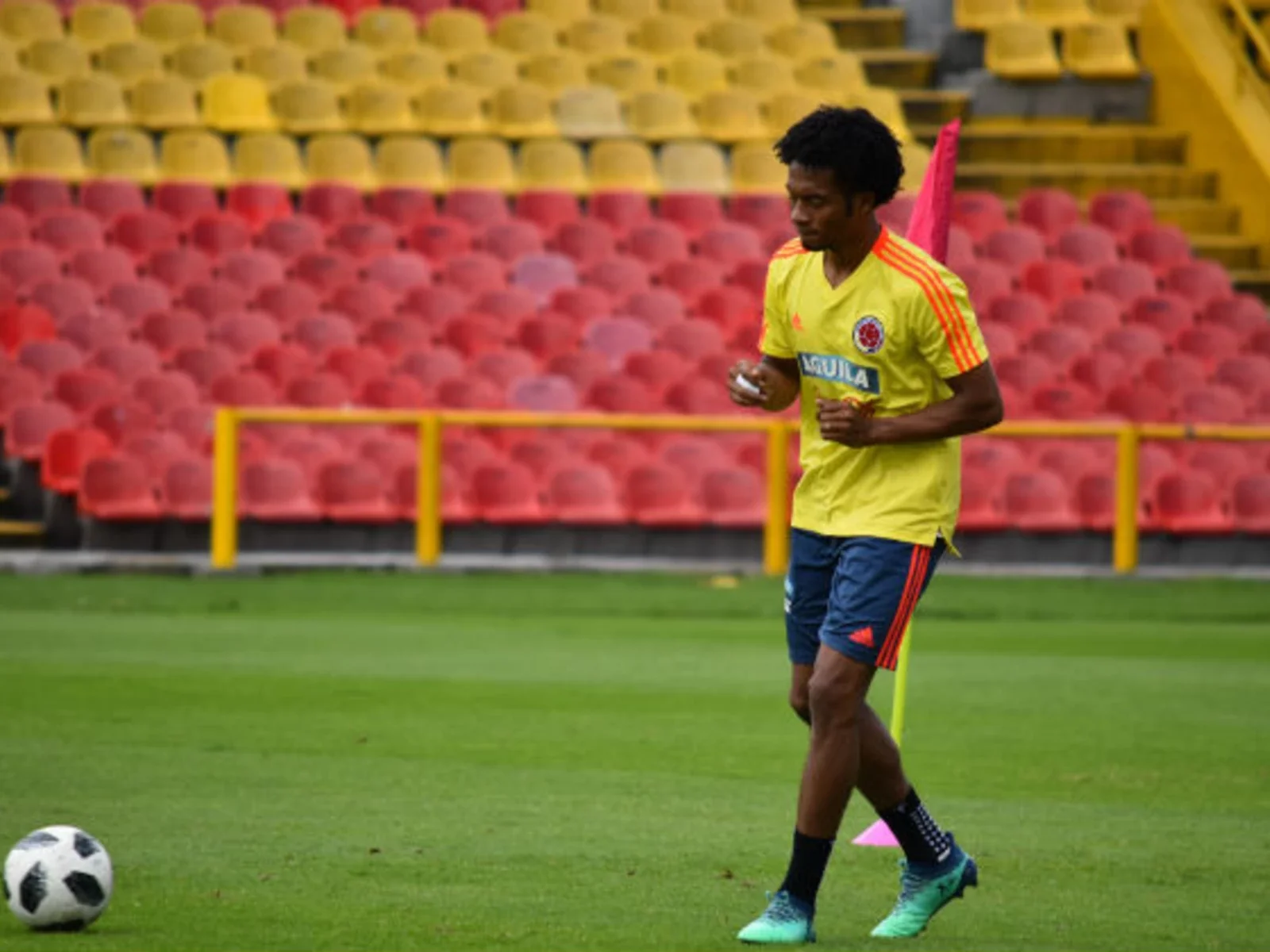 Revisa aquí las mejores postales del entrenamiento de la Selección Colombia
