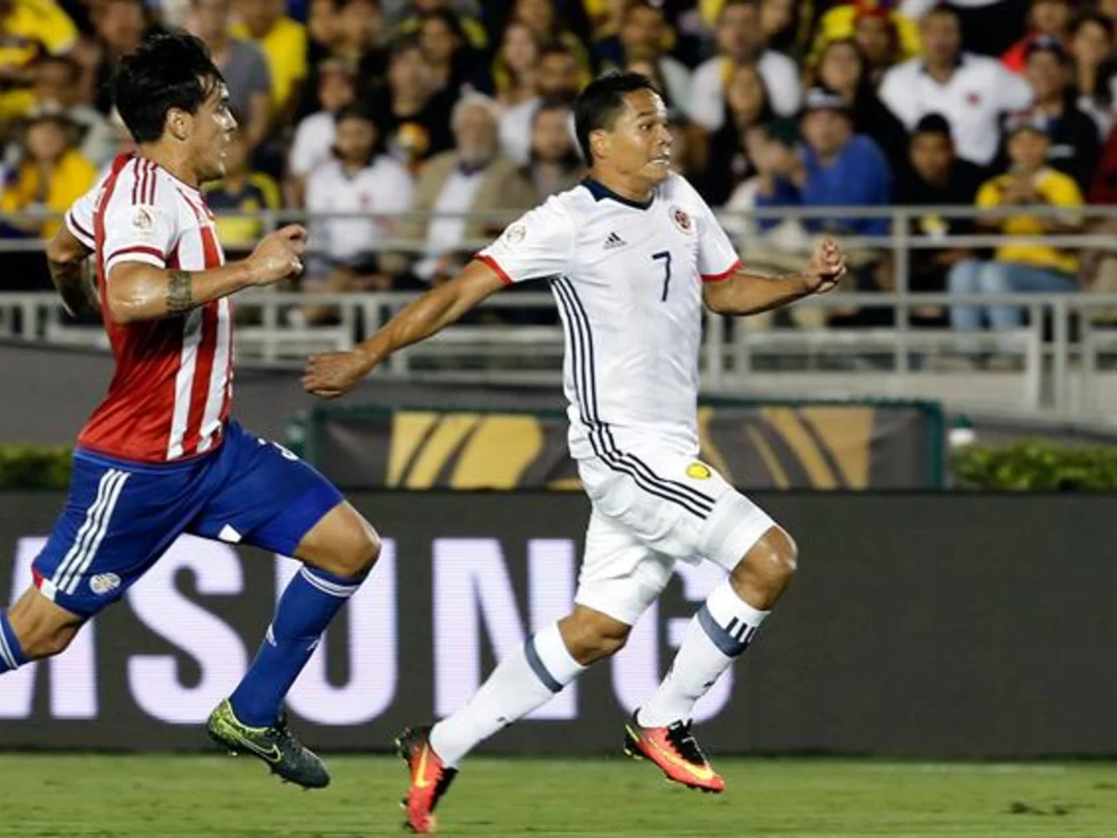 Revisa aquí las mejores postales del sufrido triunfo de Colombia frente a Paraguay