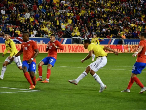 Revisa aquí las mejores postales del triunfo de Colombia sobre Costa Rica