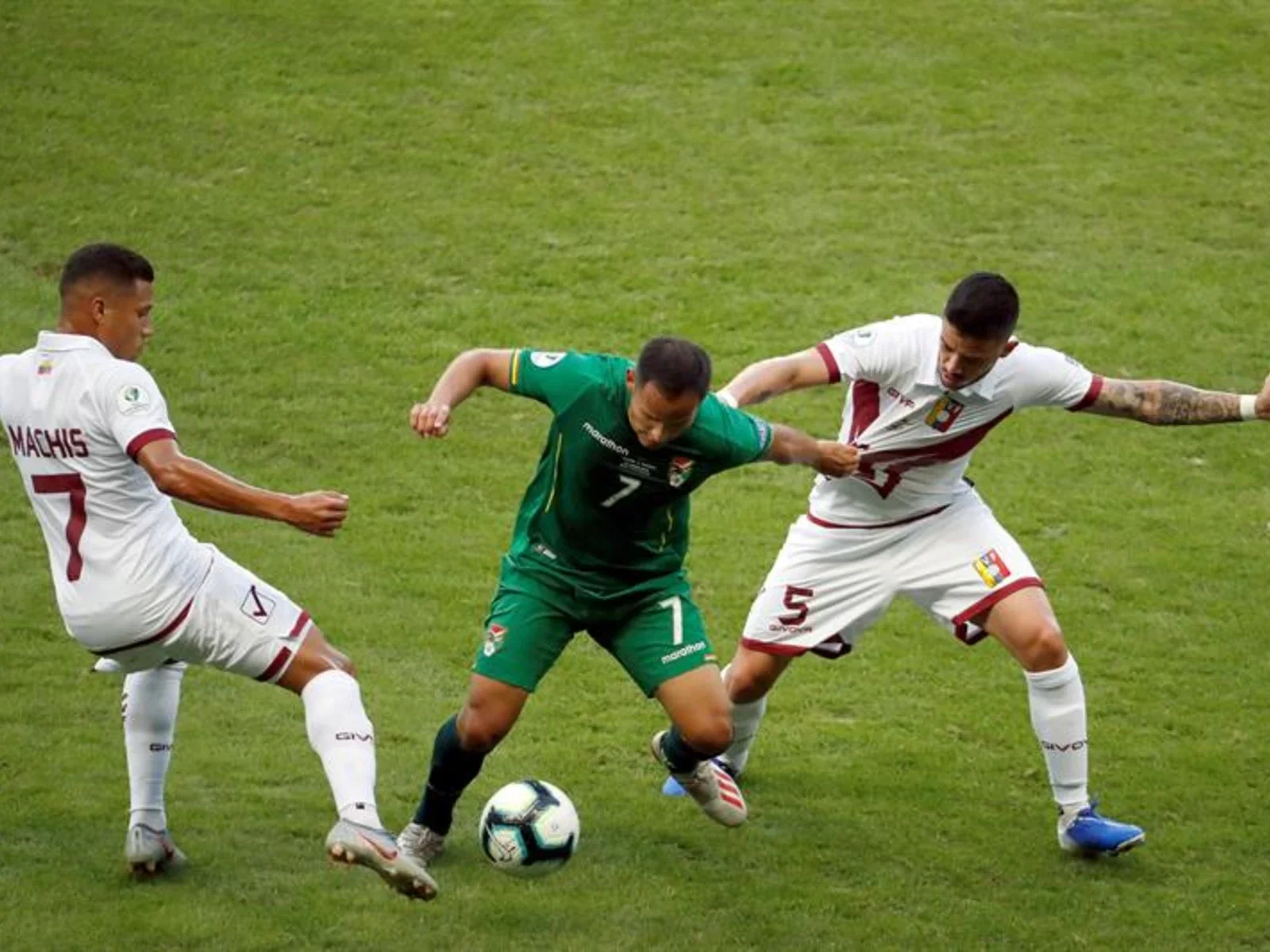 Revisa aquí las mejores postales del triunfo de Venezuela sobre Bolivia