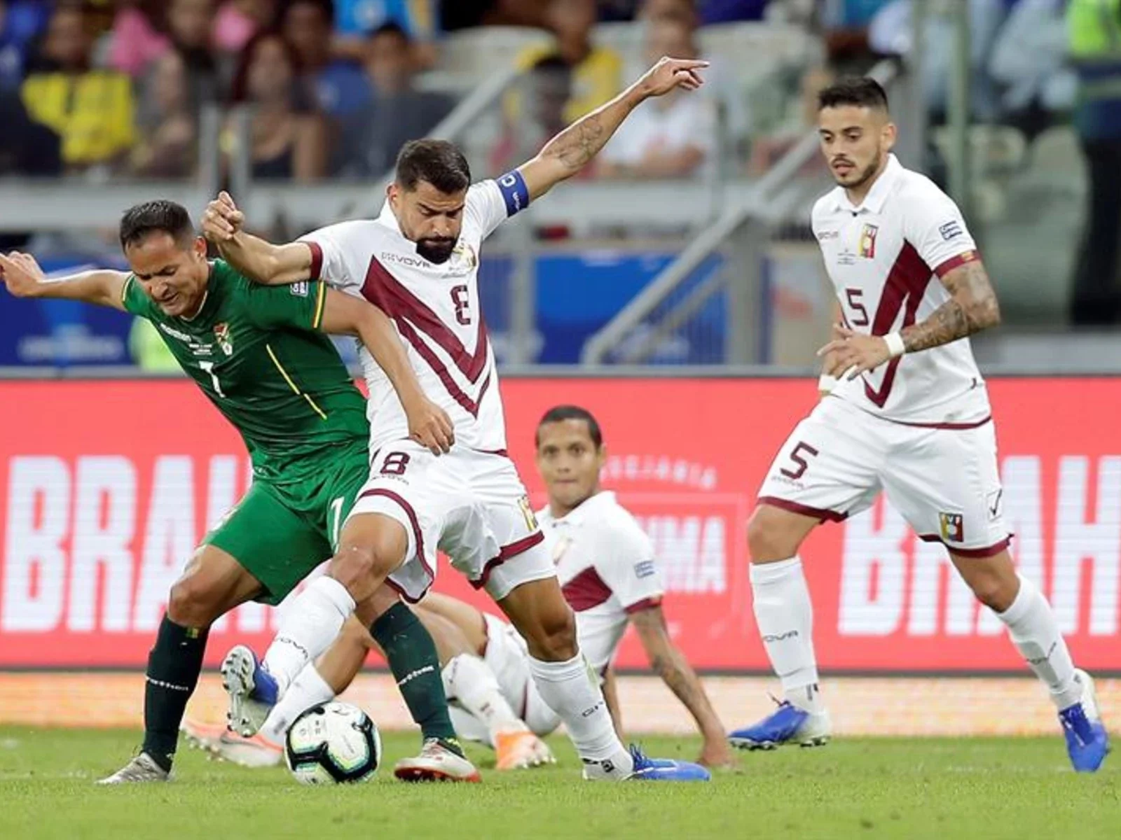 Revisa aquí las mejores postales del triunfo de Venezuela sobre Bolivia