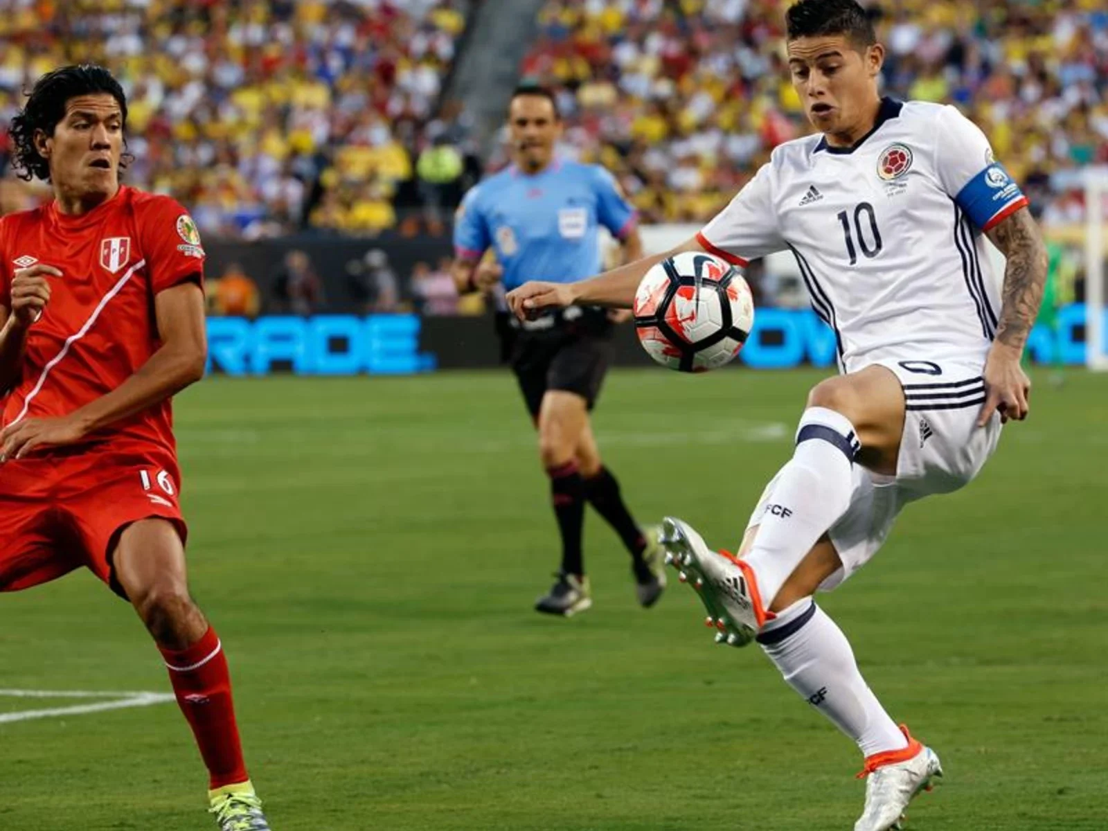 Revisa las mejores imágenes del triunfo de Colombia sobre Perú en Copa América