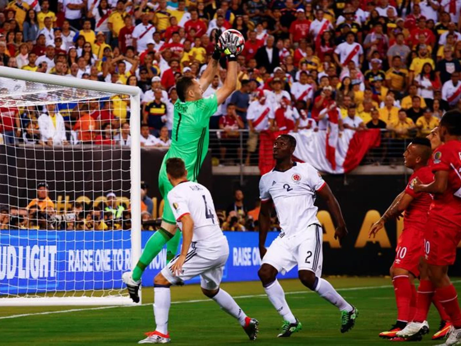 Revisa las mejores imágenes del triunfo de Colombia sobre Perú en Copa América
