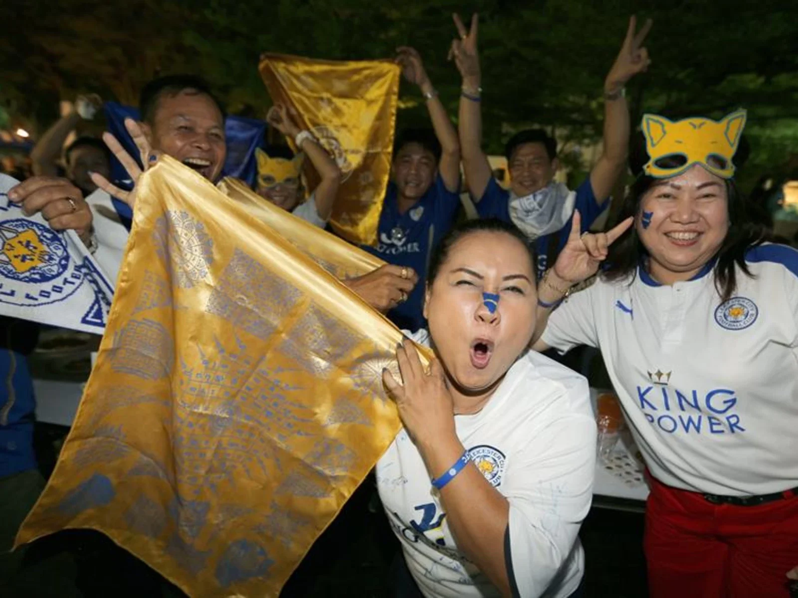 Revisa las mejores postales de la celebración del título de Leicester