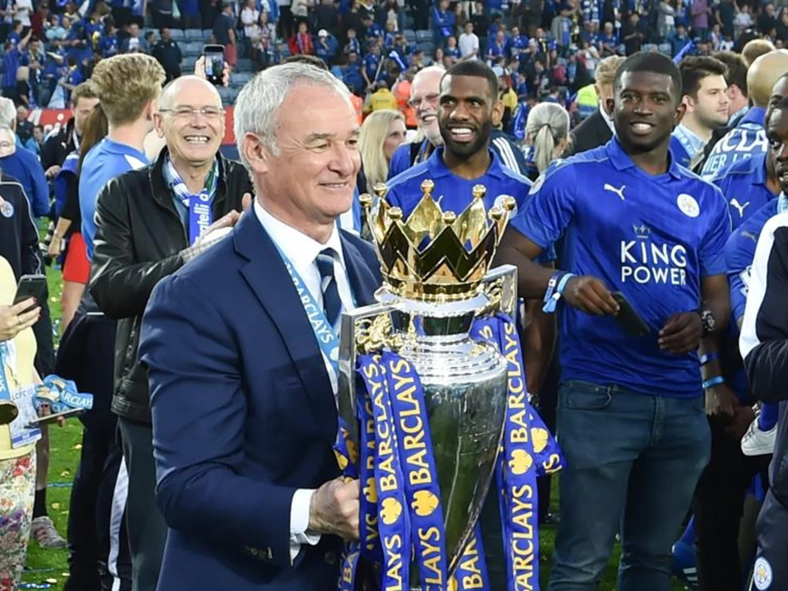 Revisa las mejores postales de la celebración del título de Leicester