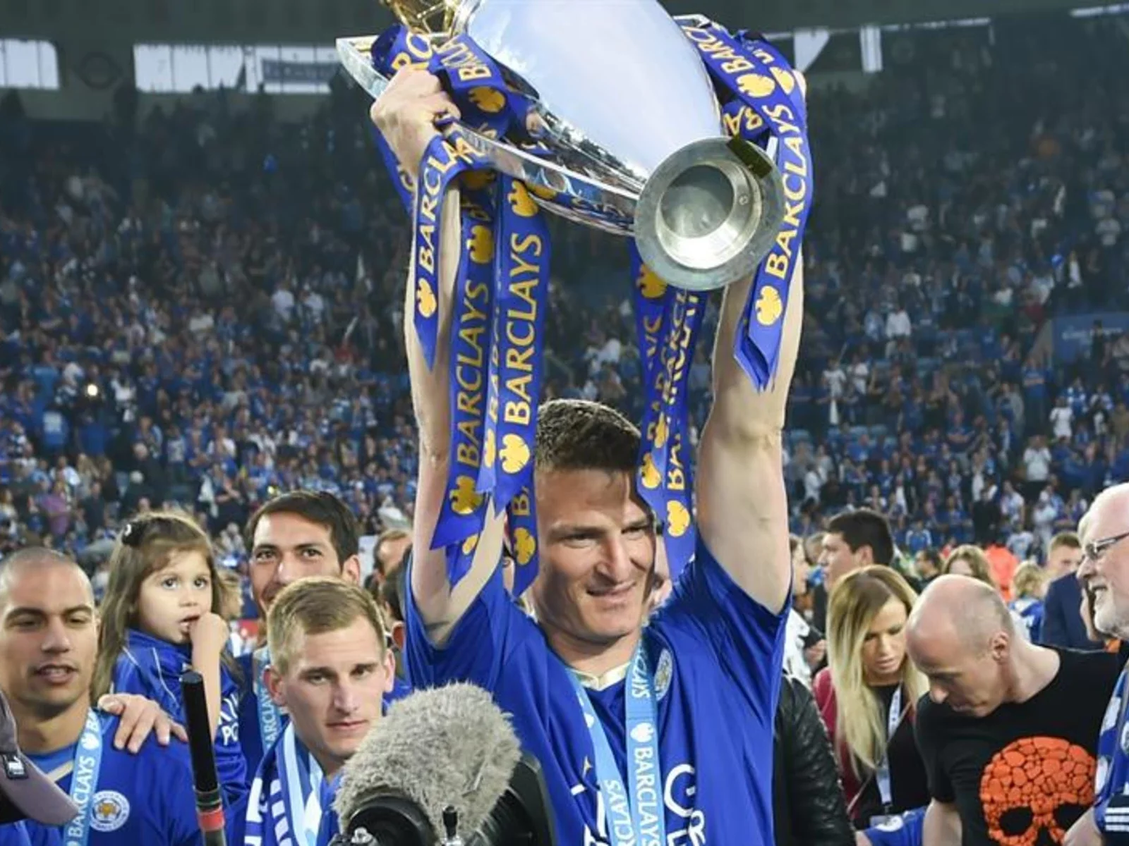 Revisa las mejores postales de la celebración del título de Leicester
