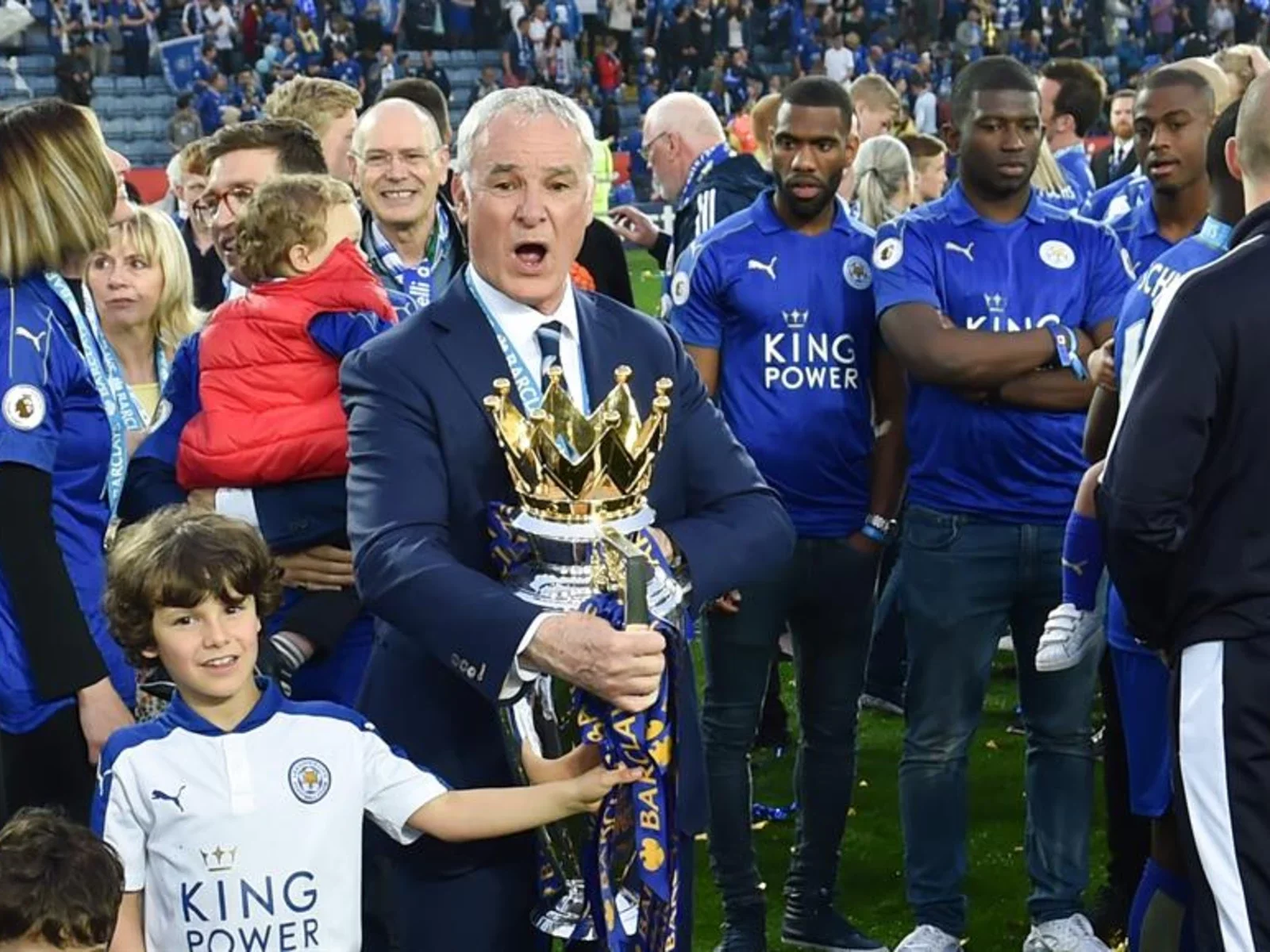 Revisa las mejores postales de la celebración del título de Leicester