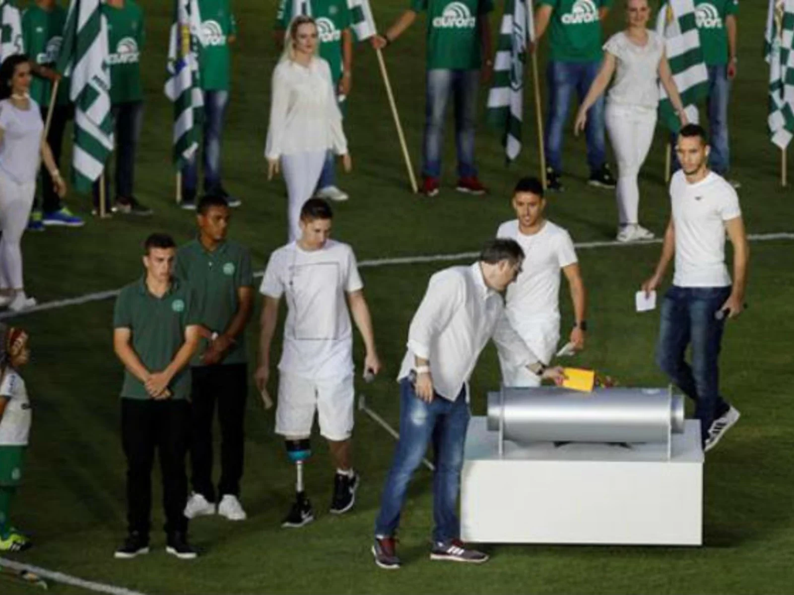 Revive aquí las imágenes del emotivo encuentro entre Chapecoense y Nacional
