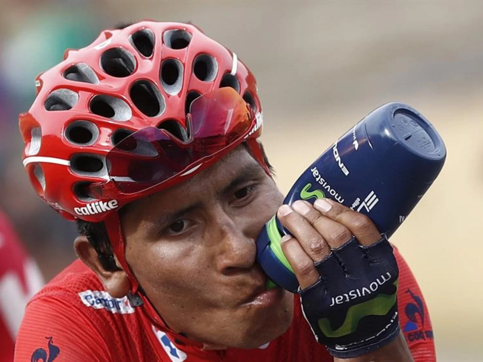 Revive aquí las mejores postales que dejó Nairo Quintana en la Vuelta a España