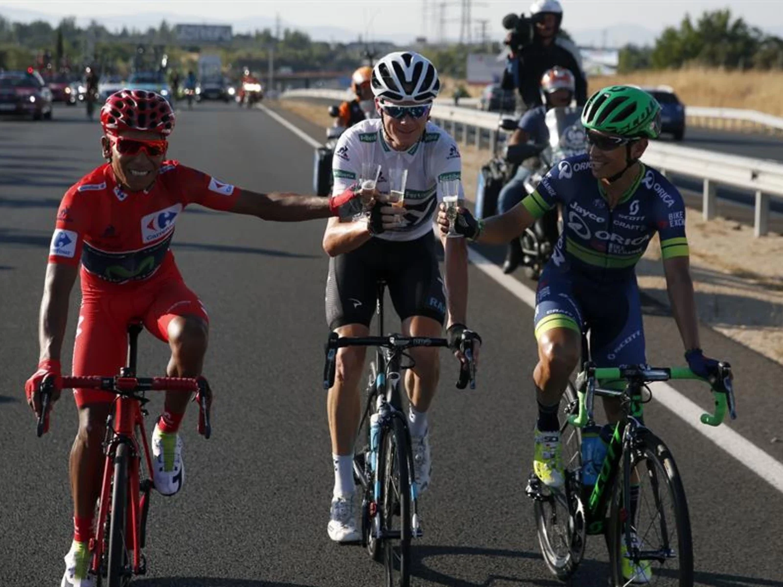 Revive aquí las mejores postales que dejó Nairo Quintana en la Vuelta a España