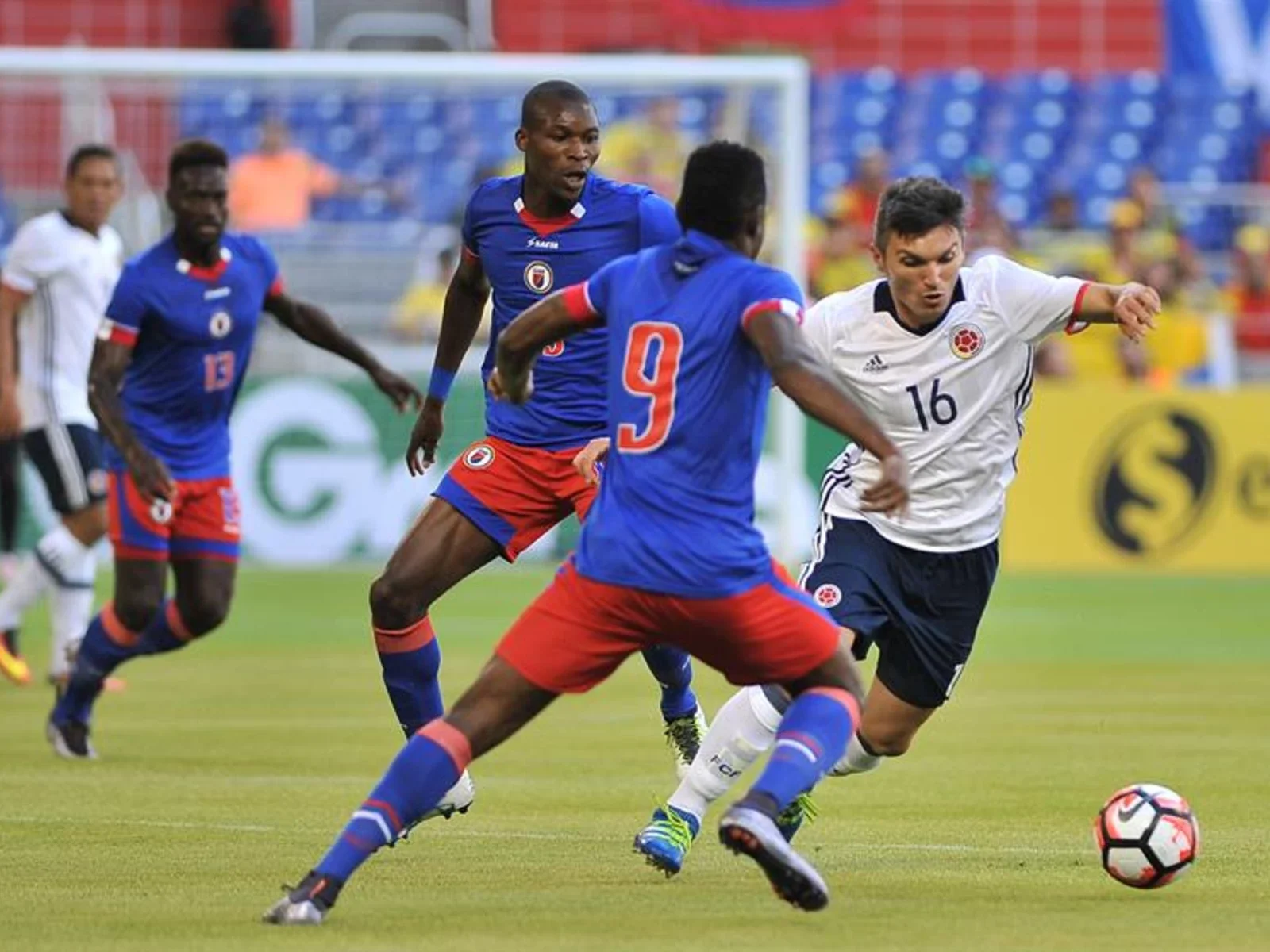 Revive en fotos el triunfo de Colombia en amistoso frente a Haití