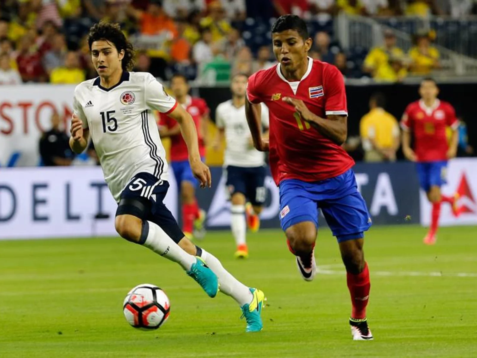 Revive en imágenes la derrota de Colombia frente a Costa Rica en la Copa América