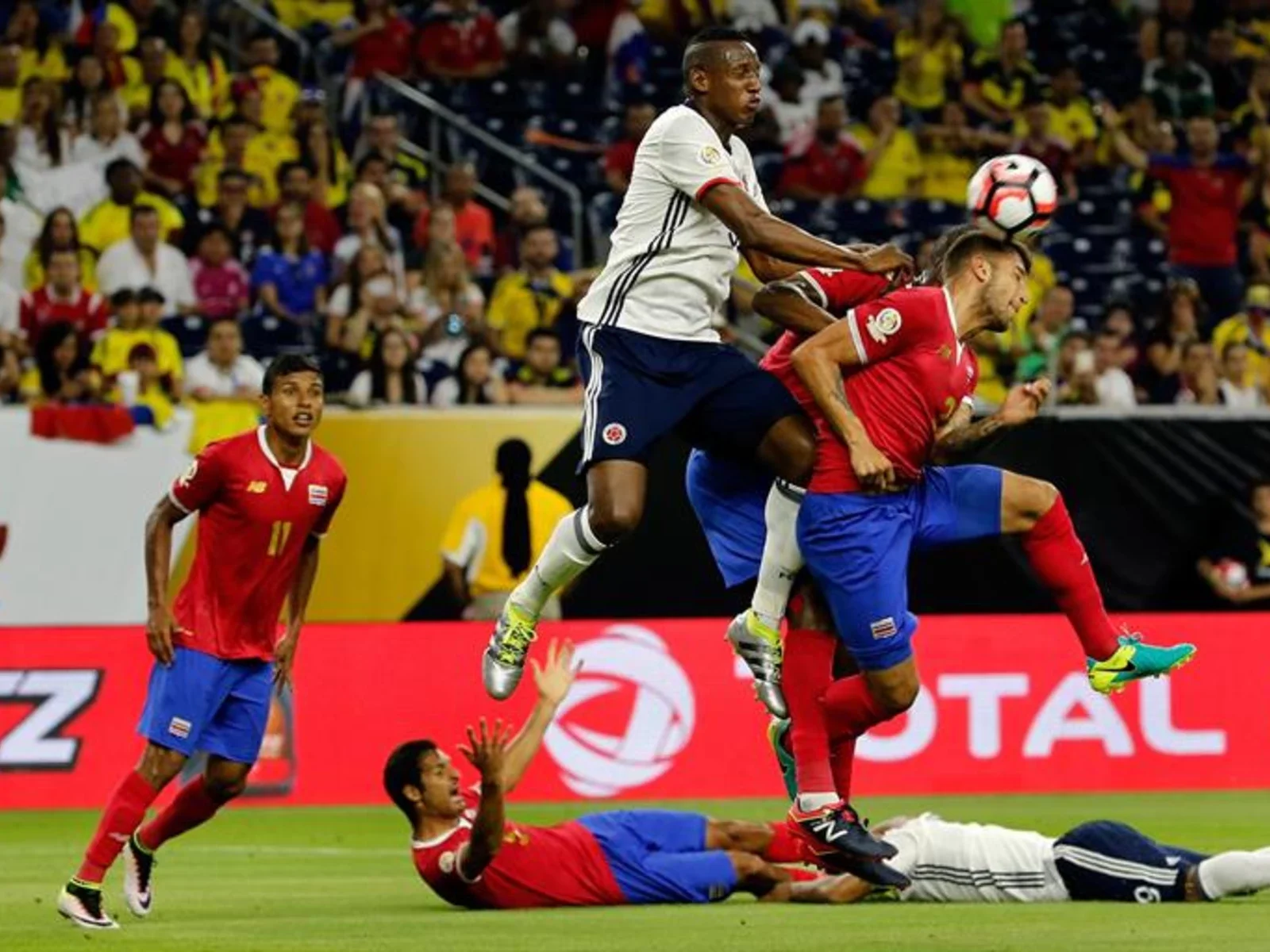 Revive en imágenes la derrota de Colombia frente a Costa Rica en la Copa América
