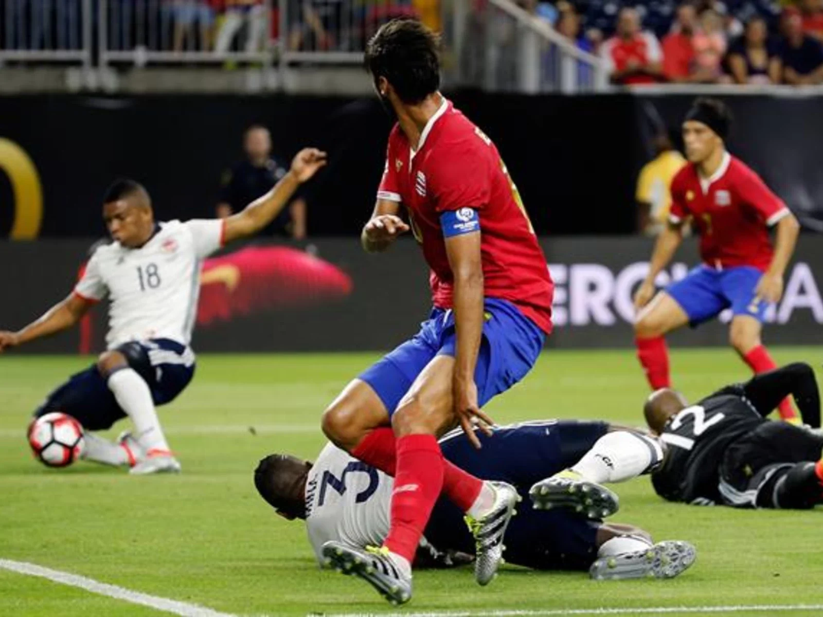 Revive en imágenes la derrota de Colombia frente a Costa Rica en la Copa América