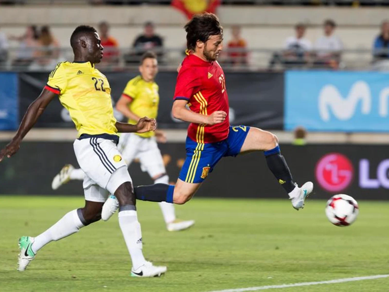 Selección Colombia | En imágenes el empate de la 'Tricolor' frrente a España