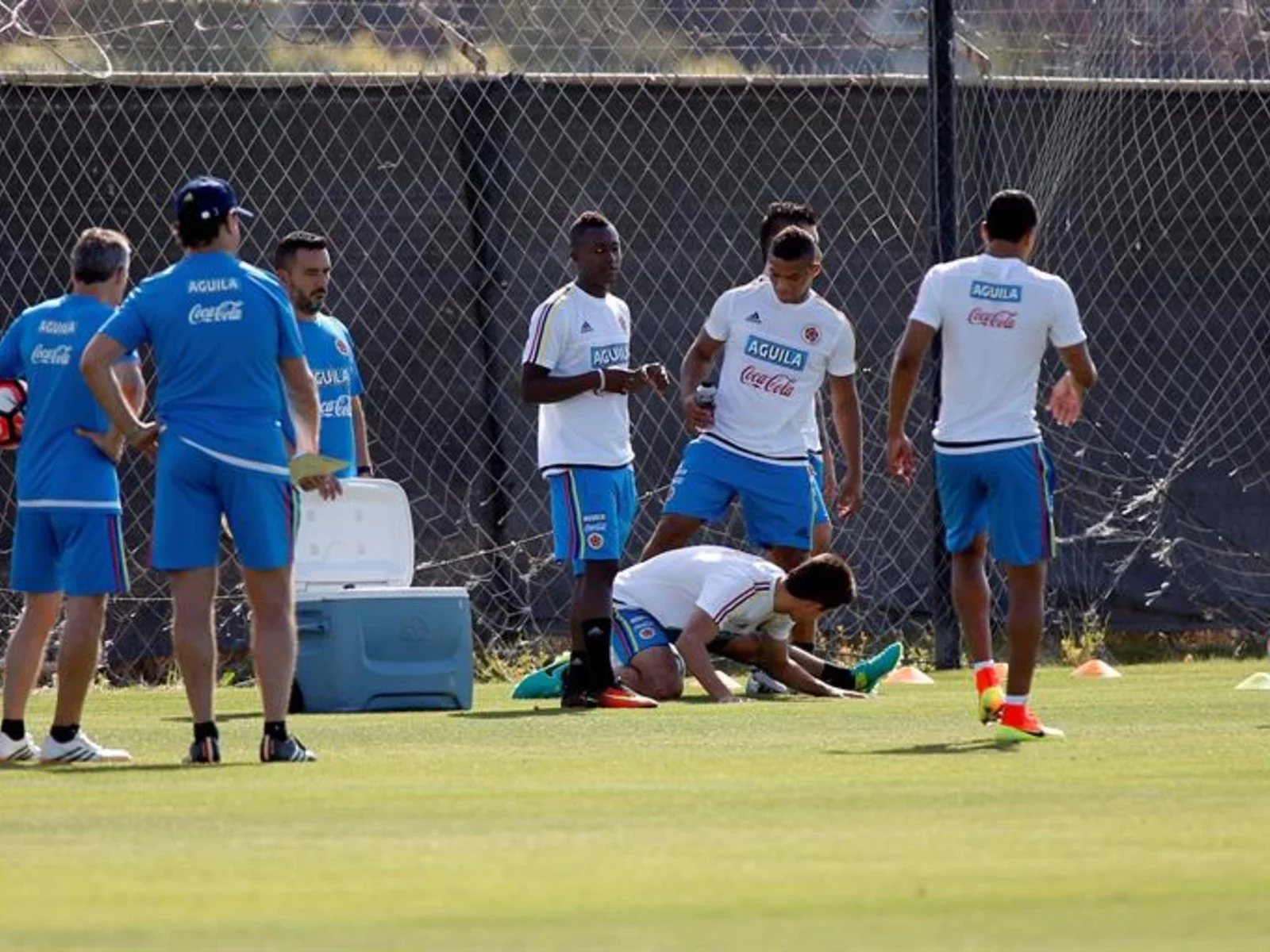 Selección Colombia | En imágenes, el entrenamiento de la Tricolor en San José