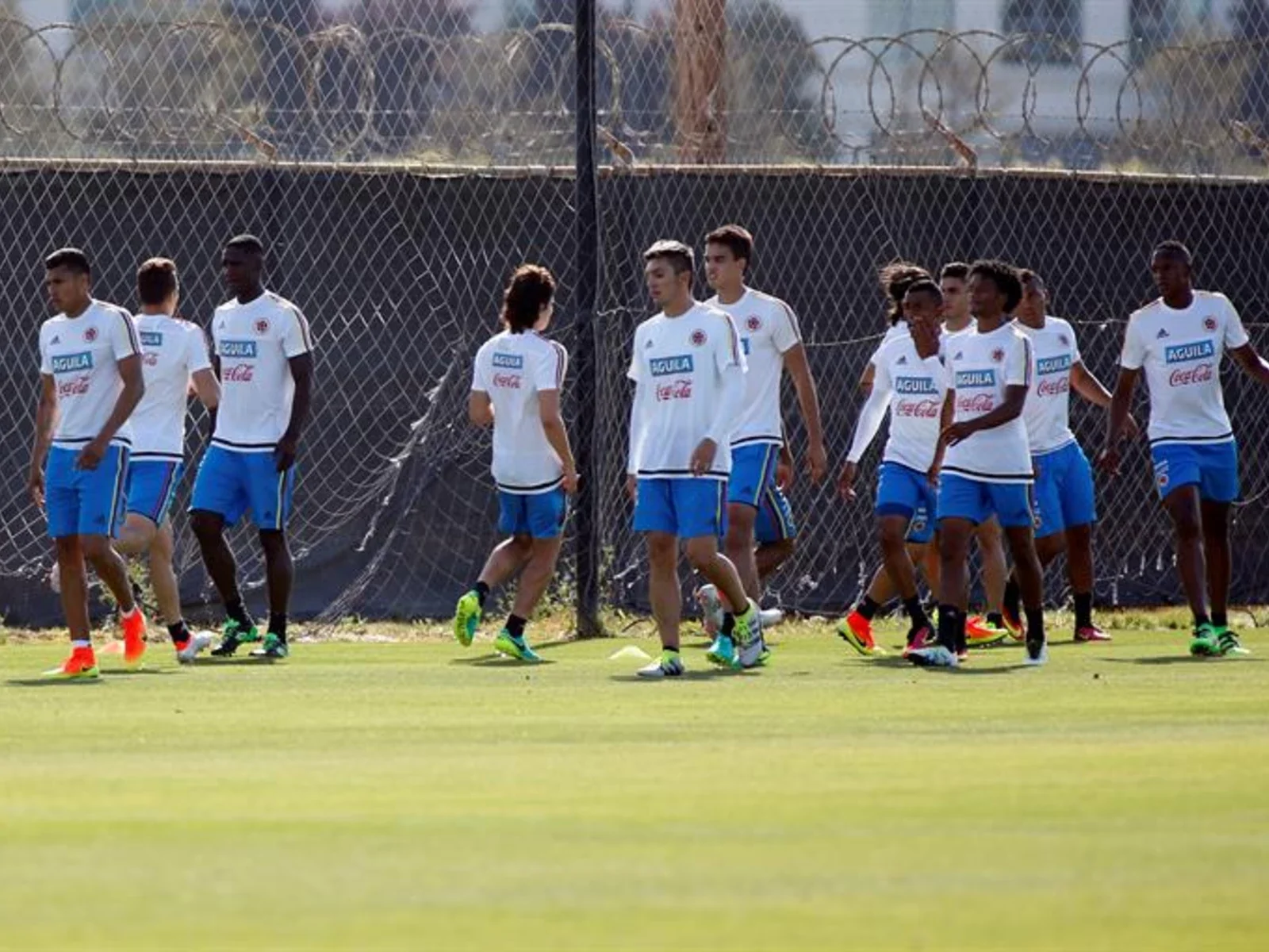 Selección Colombia | En imágenes, el entrenamiento de la Tricolor en San José