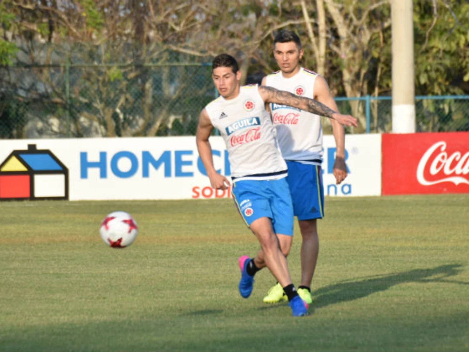 Selección Colombia entrenó con los 26 llamados por José Pékerman