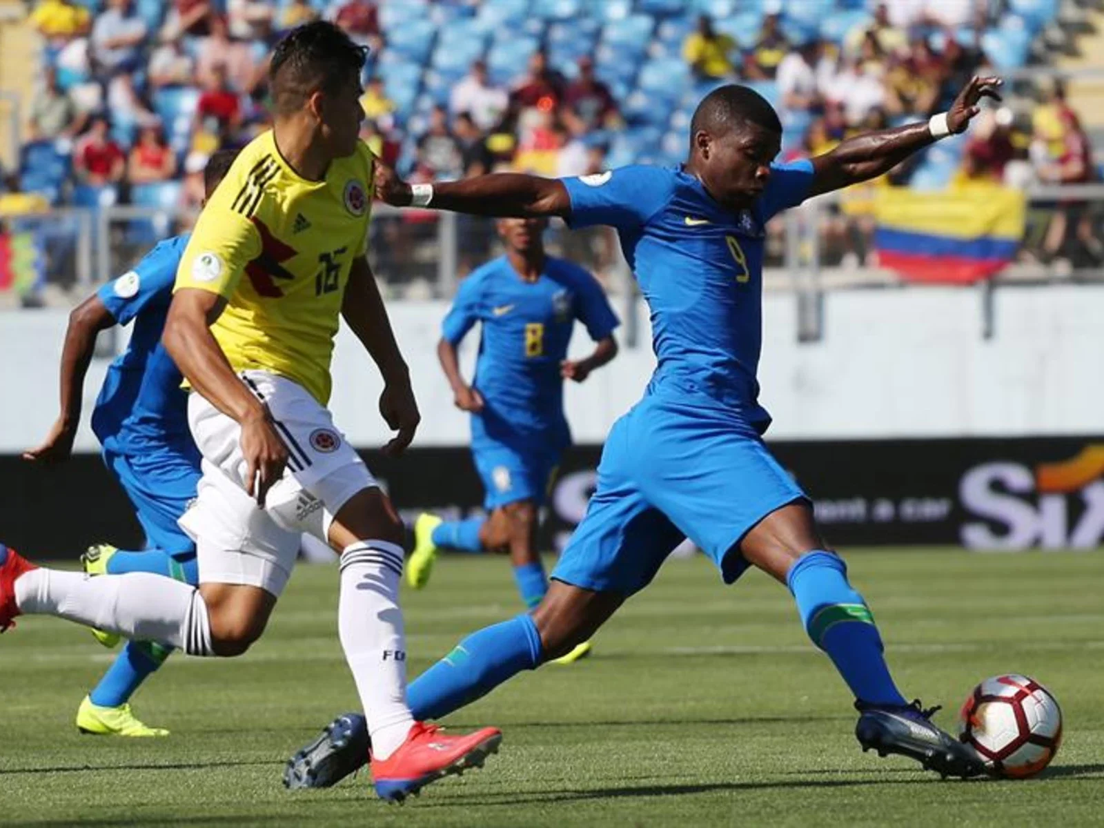 Selección Colombia Sub 20 | Las mejores postales del empate frente a Brasil