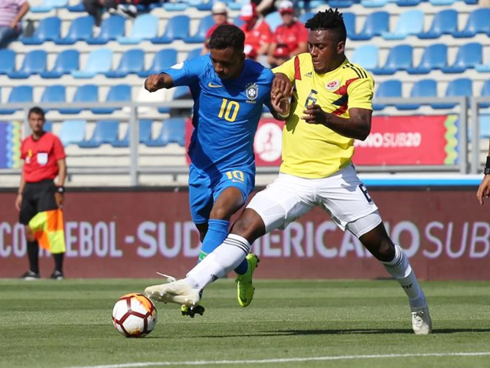 Selección Colombia Sub 20 | Las mejores postales del empate frente a Brasil