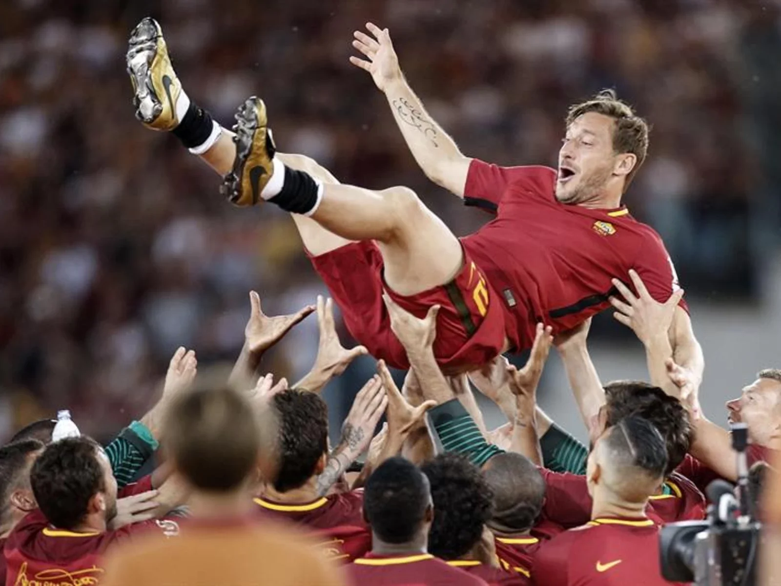 Serie A | En fotos el último día de Totti con Roma