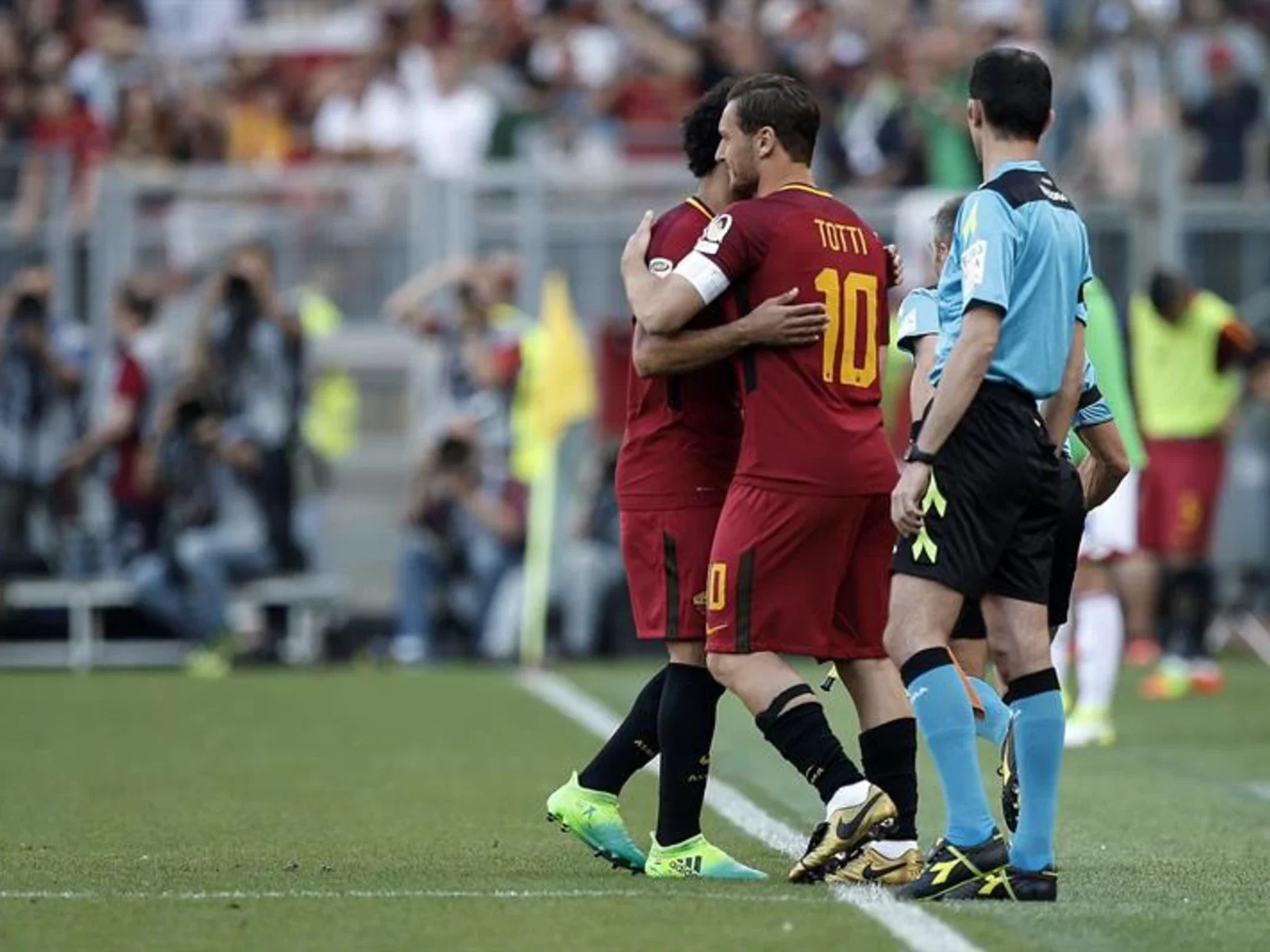 Serie A | En fotos el último día de Totti con Roma