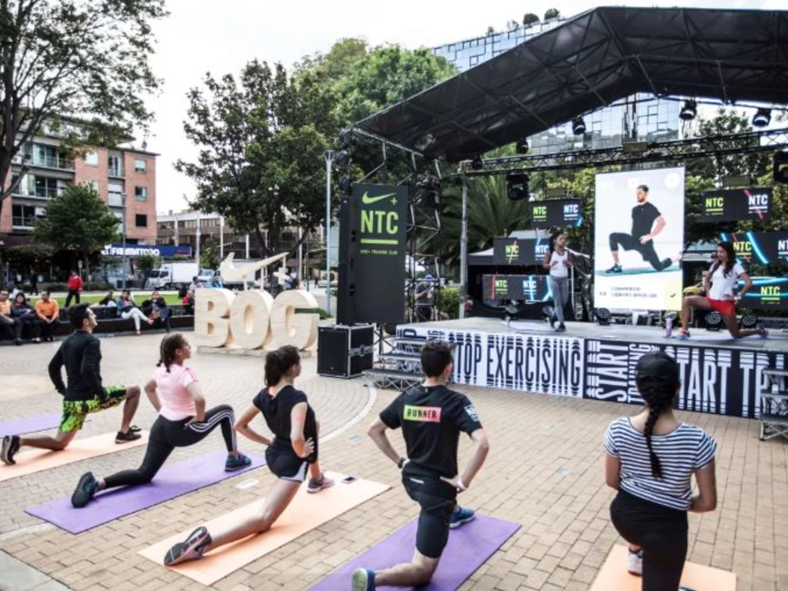 Sin Excusas | Estas fueron las mejores imáganes del reto de Nike en Bogotá