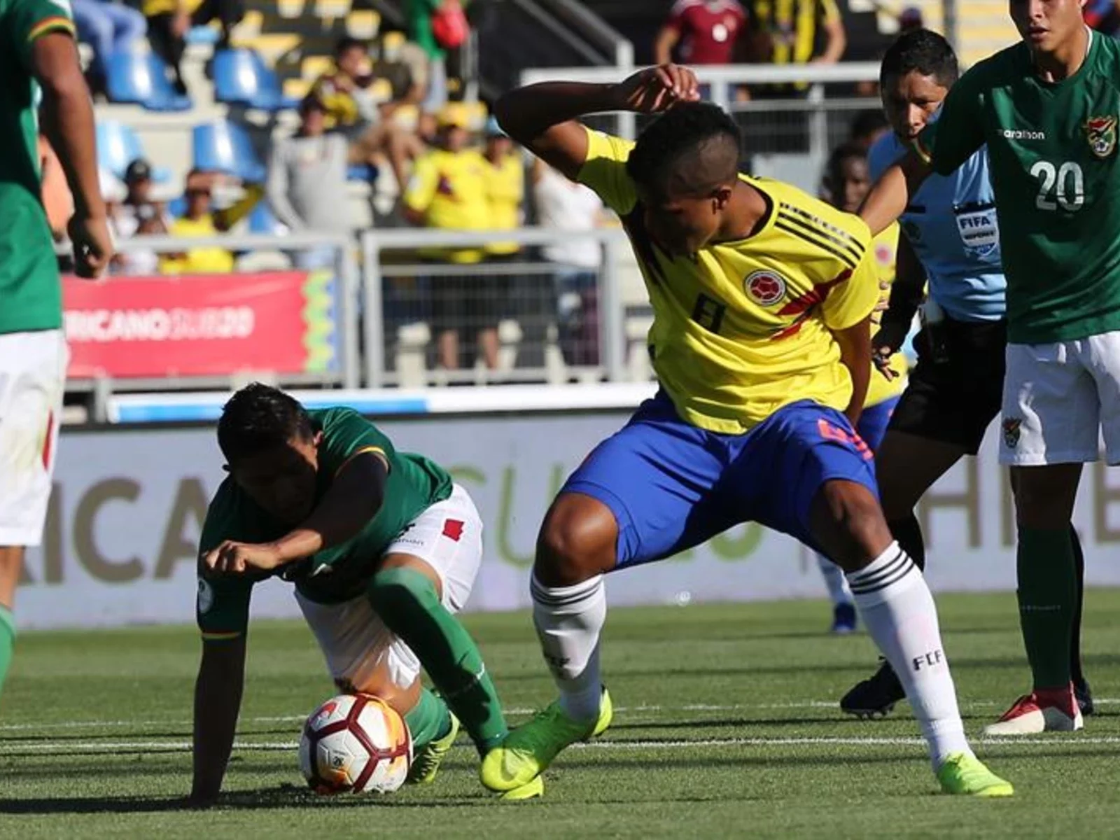 Sudamericano Sub 20 | Las mejores fotos del triunfo de Colombia frente a Bolivia