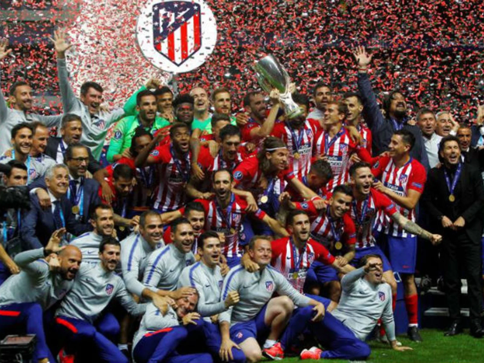 Supercopa de Europa | Las mejores postales del campeón, Atlético de Madrid