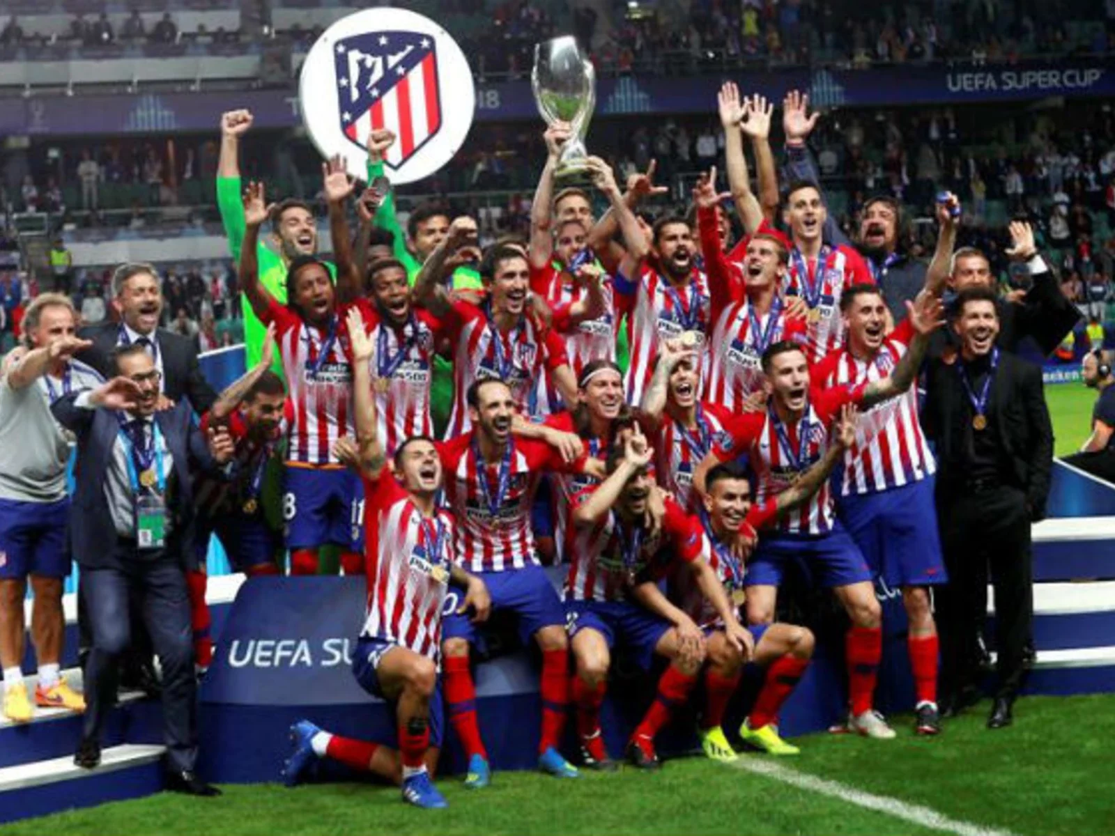 Supercopa de Europa | Las mejores postales del campeón, Atlético de Madrid