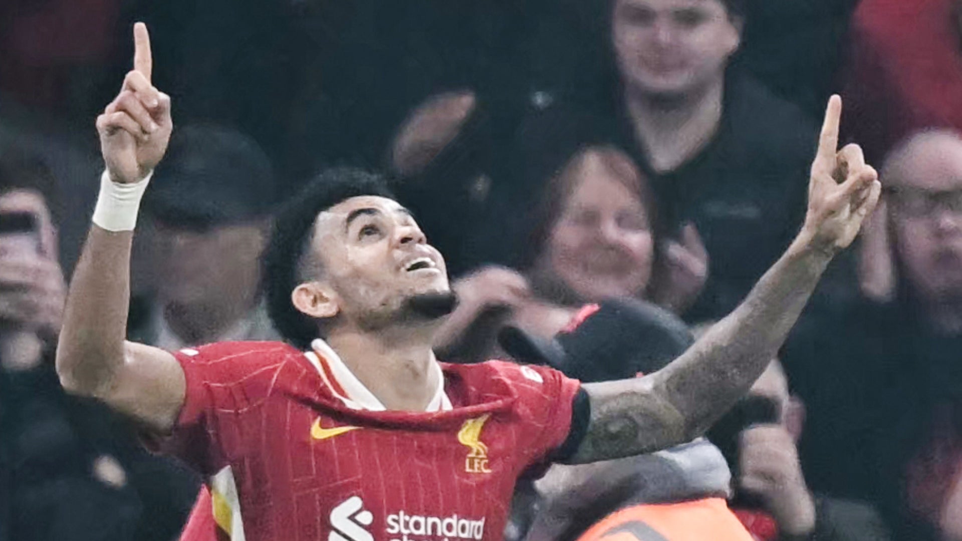 Luis Díaz, delantero colombiano de Liverpool - AFP