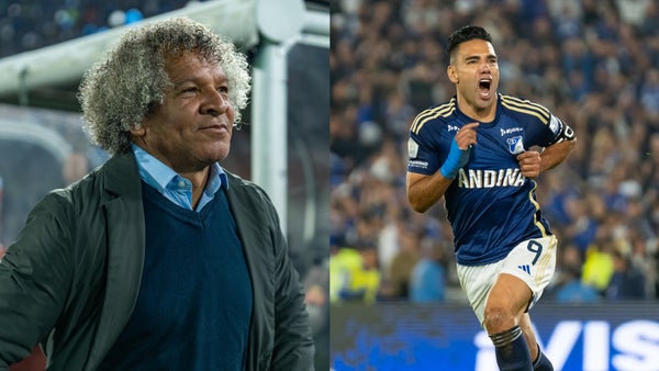 Falcao se despidió de Alberto Gamero tras su salida de Millonarios