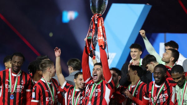 Milan es campeón de la Supercopa de Italia