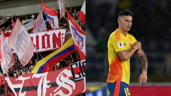 Junior de Barranquilla no renuncia al fichaje de James Rodríguez