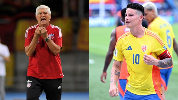 Julio Comesaña cuestionó el posible fichaje de James a Junior Julio Comesaña cuestionó el posible fichaje de James a Junior