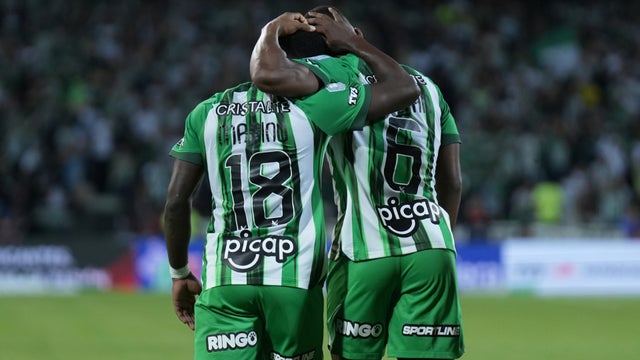 Nacional celebración de gol
