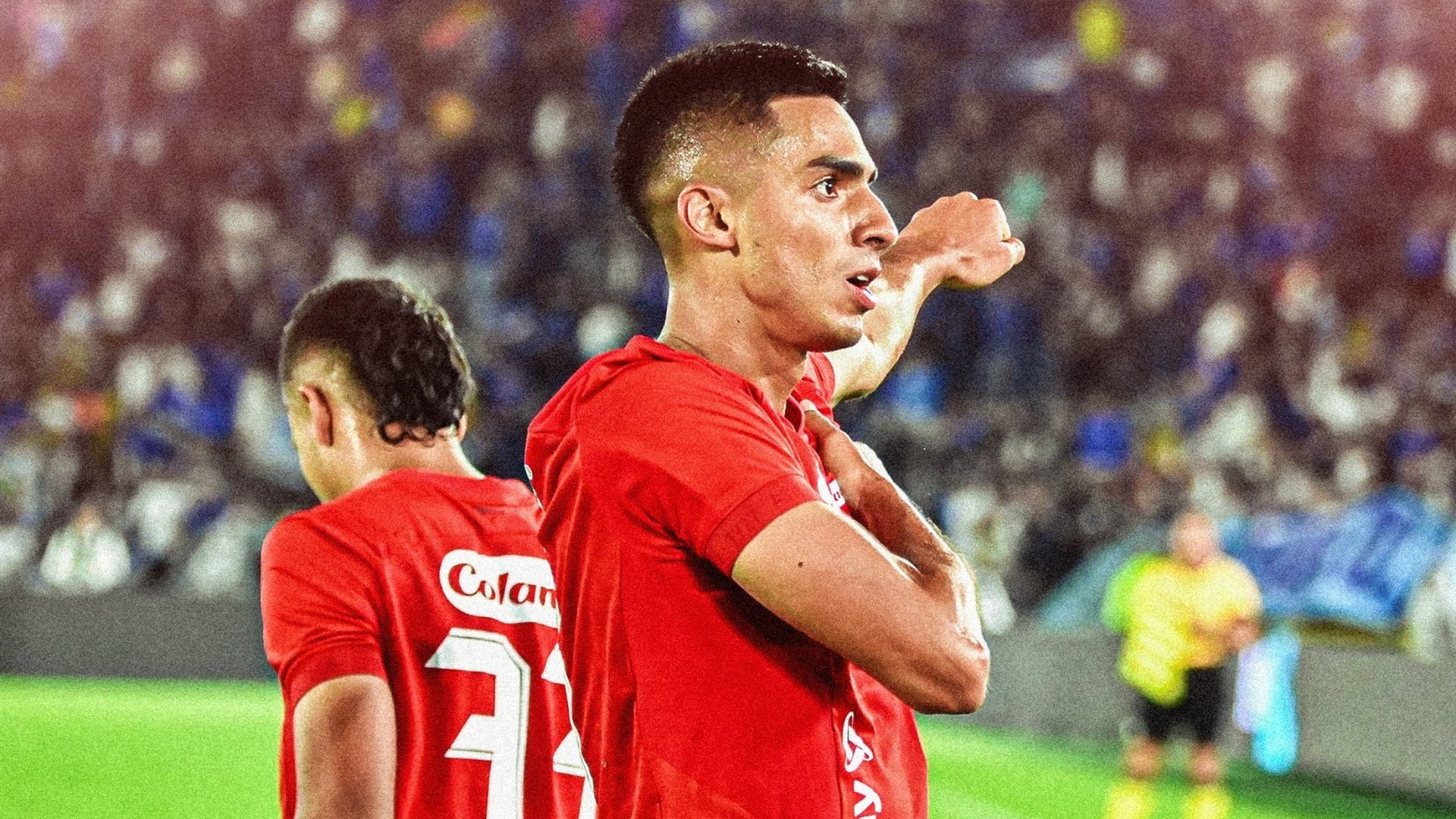 Sebastián Navarro marcó su primer gol con América - X_ @AmericadeCali