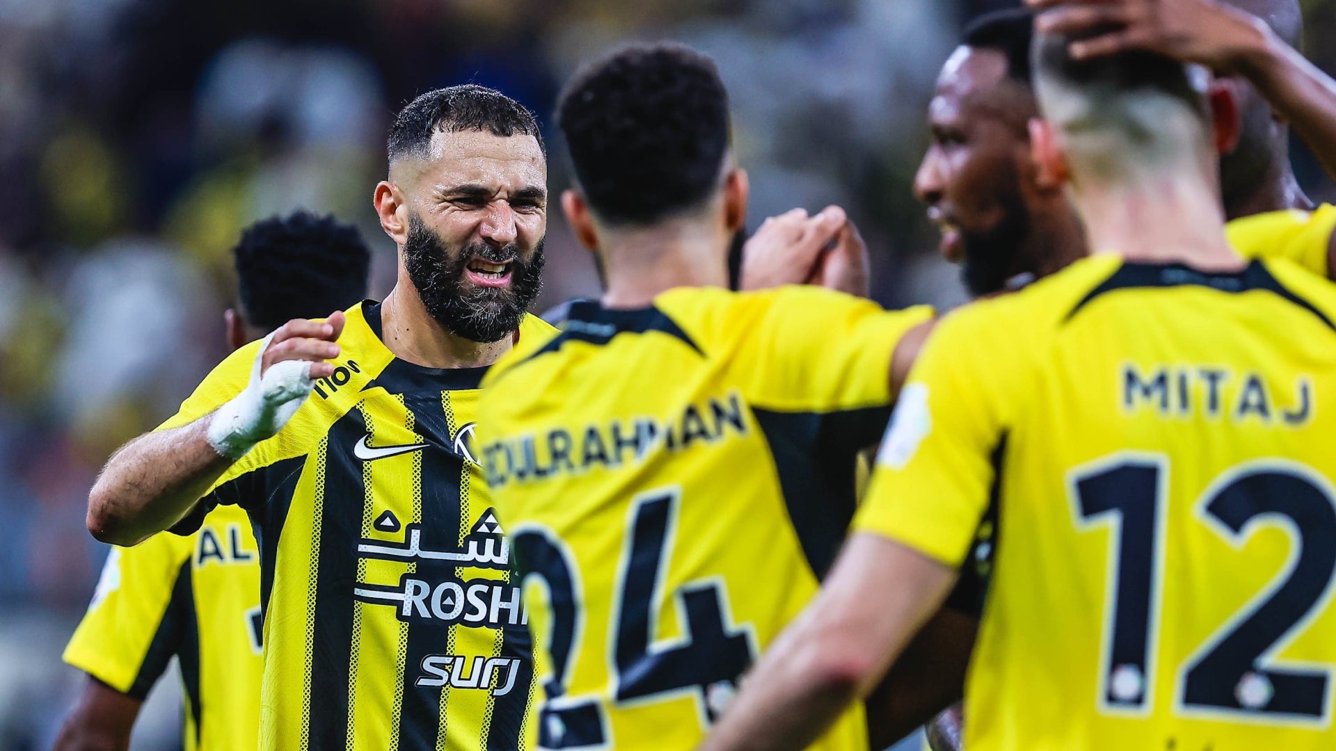 Karim Benzema, gol con Ittihad - X: @ittihad_en