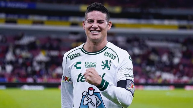 James Rodríguez, capitán de León de México - Instagram: @jamesrodriguez10