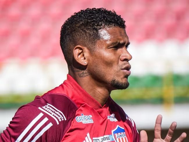 Rafael Pérez, jugador de Junior de Barranquilla / foto: VizzorImage