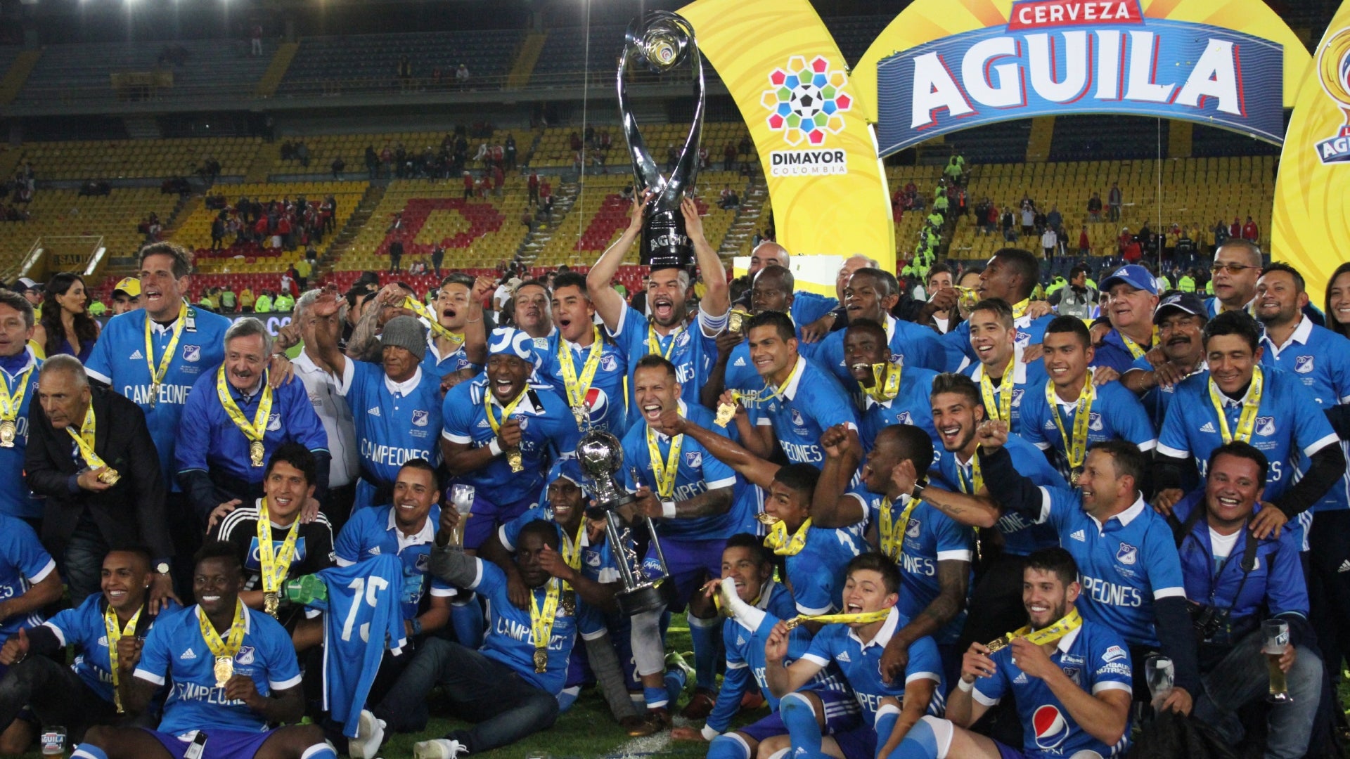 Millonarios campeón 2017-2 - VizzorImage