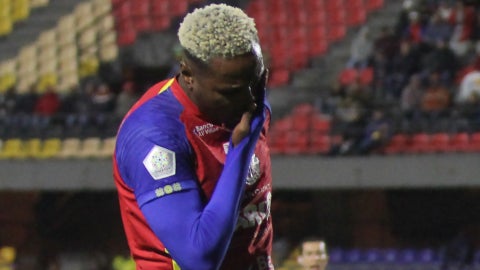 Gustavo Torres, delantero de Pasto - VizzorImage